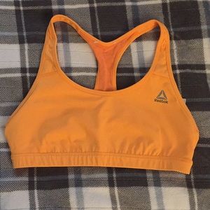 Reebok Sports Bra - Orange, M